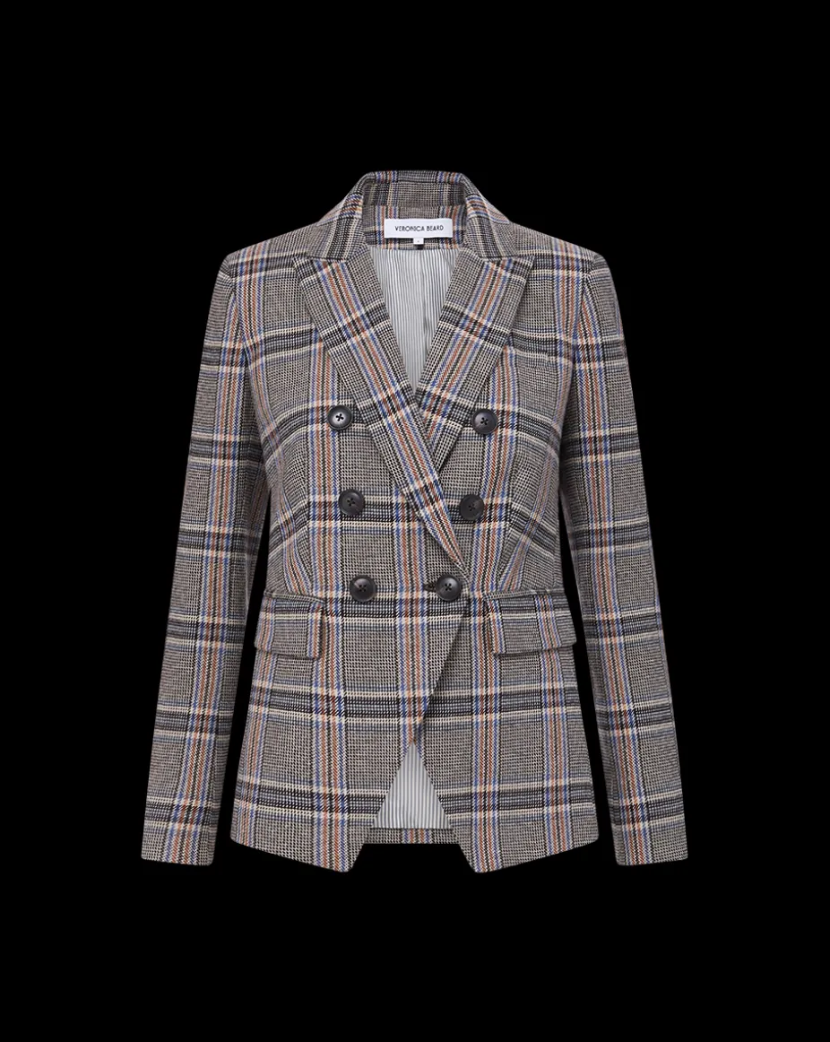 Miller Dickey Jacket in Black Multi