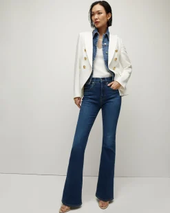 Miller Women's Linen Dickey Jacket in Off-White