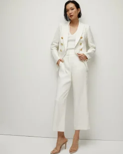 Miller Women's Linen Dickey Jacket in Off-White