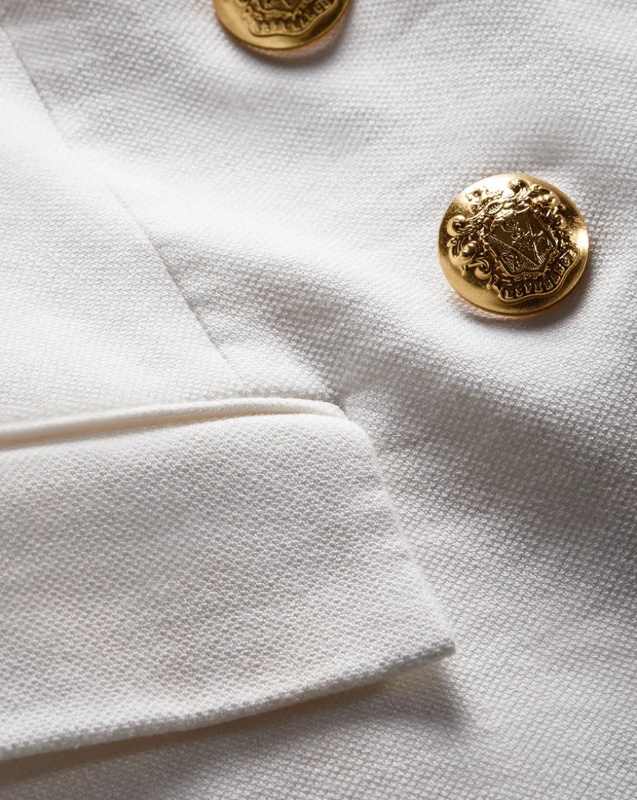 Miller Women's Linen Dickey Jacket in Off-White