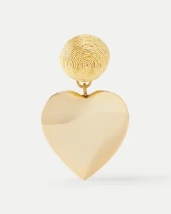 Mini Cora Earrings | Clip Backing in Gold