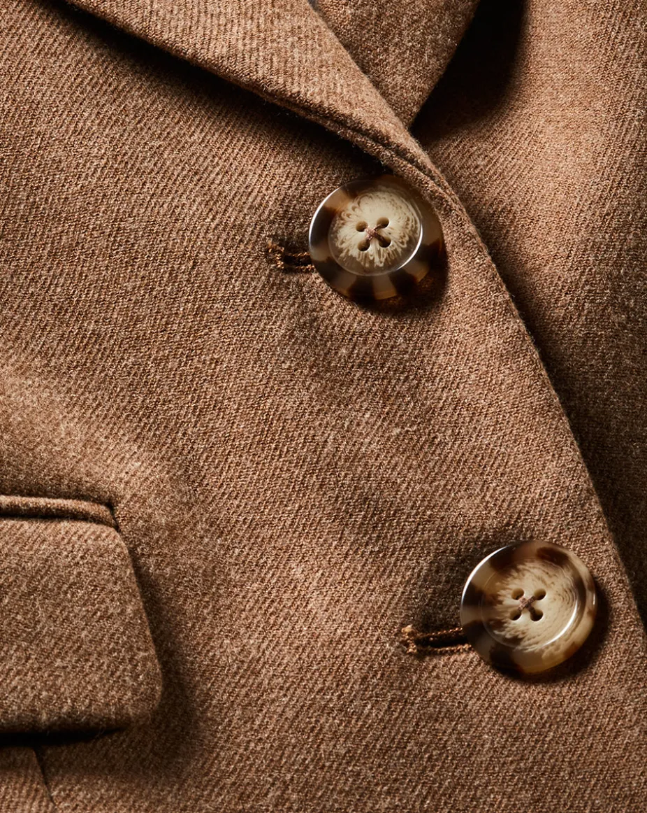 Nalani Dickey Jacket in Heather Russet