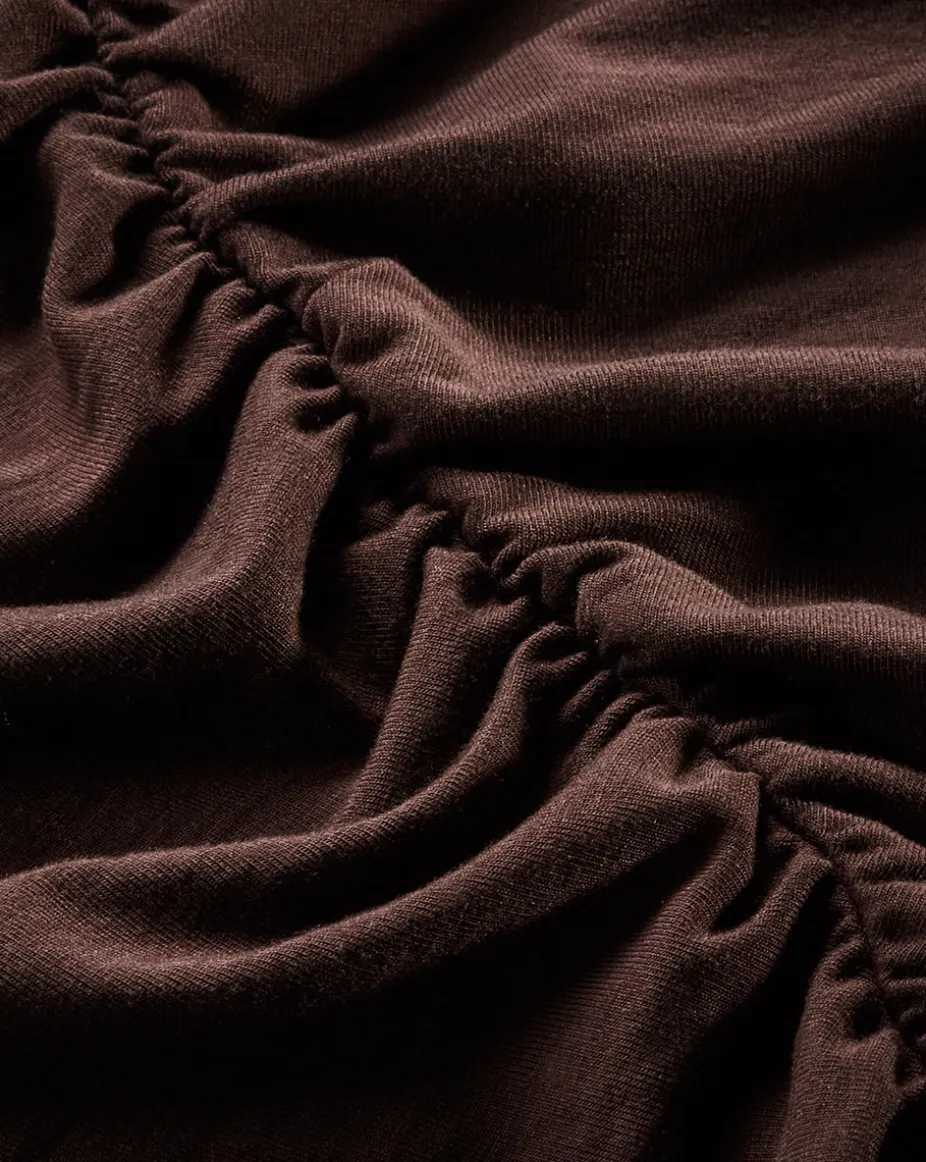 Neeta Sleeveless Top in Dark Chocolate