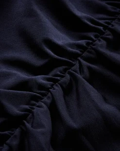 Neeta Sleeveless Top in Navy