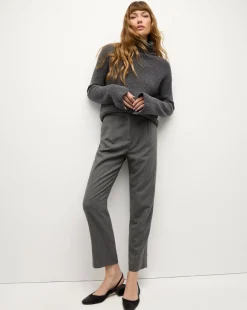 Netta Pant in Heather Grey
