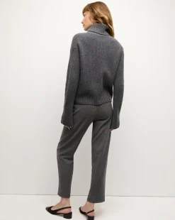 Netta Pant in Heather Grey