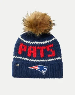 New England Patriots Beanie in Nautical Blue