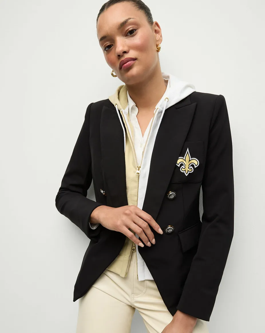 New Orleans Saints Dickey Jacket in Black/Gold