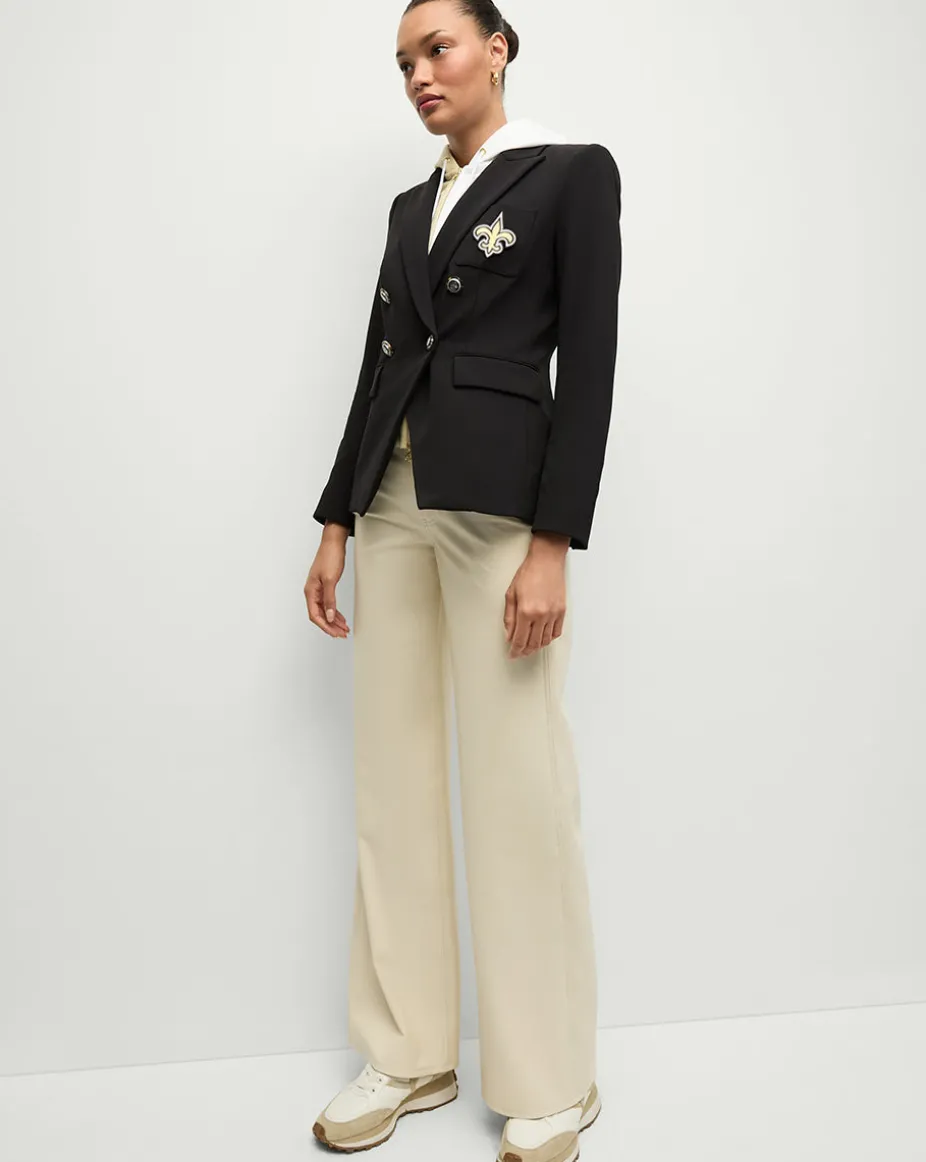 New Orleans Saints Dickey Jacket in Black/Gold