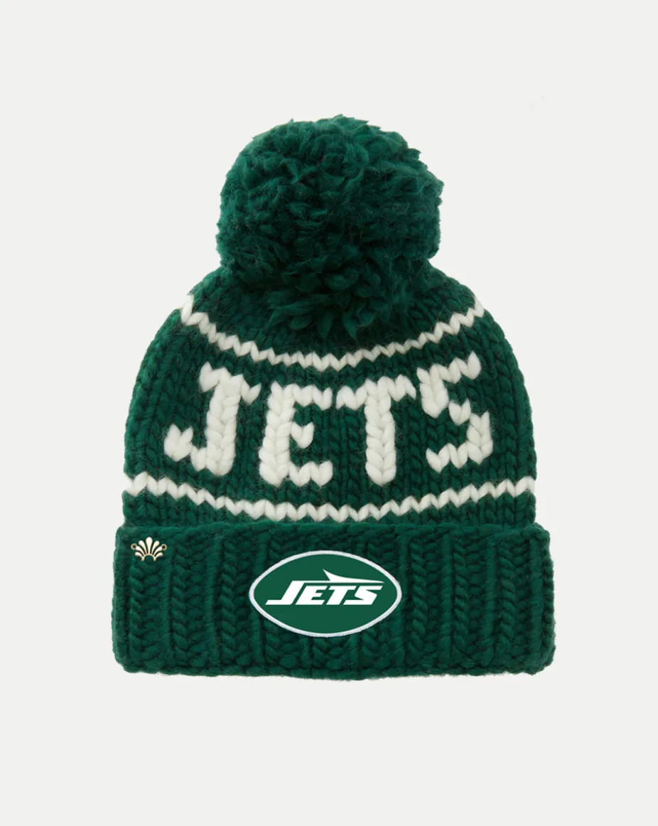 New York Jets Beanie in Gotham Green