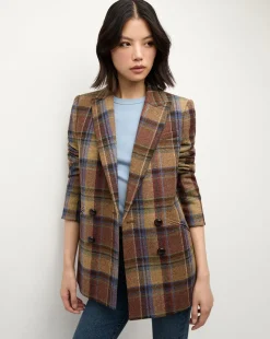 Oria Dickey Jacket in Russet Multi