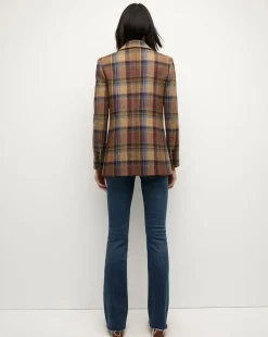 Oria Dickey Jacket in Russet Multi