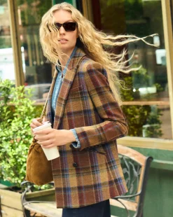 Oria Dickey Jacket in Russet Multi