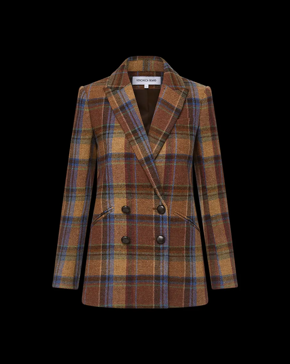 Oria Dickey Jacket in Russet Multi