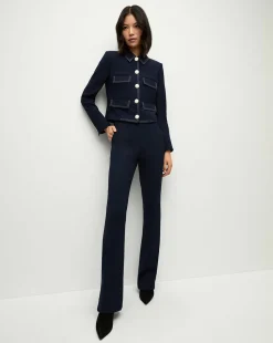 Orion Flare Pant in Navy