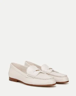 Penny Leather Loafer in Lily