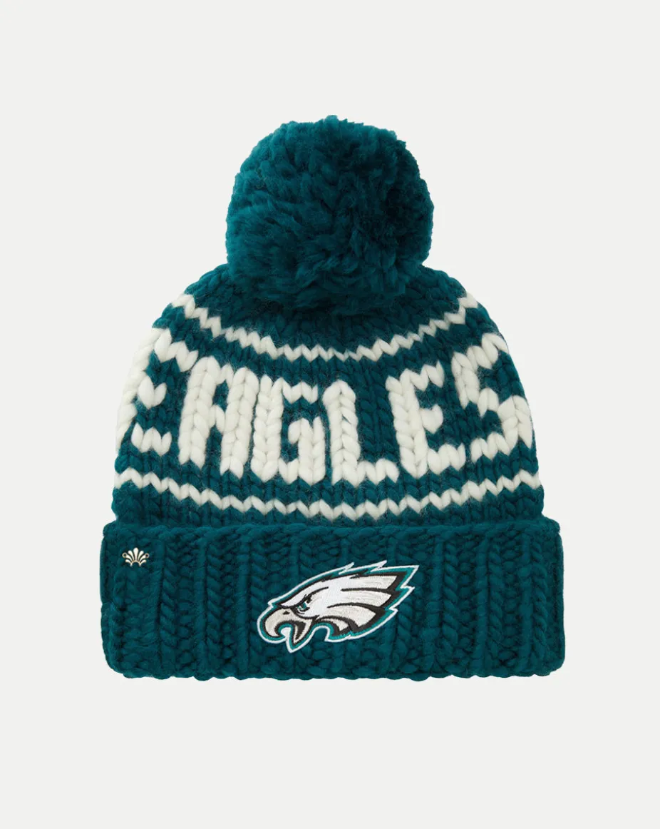 Philadelphia Eagles Beanie in Midnight Green