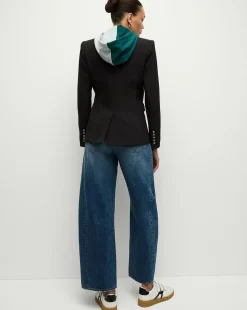 Philadelphia Eagles Dickey Jacket in Black/Silver