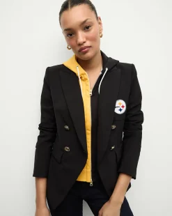 Pittsburgh Steelers Dickey Jacket in Black/Gold