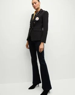 Pittsburgh Steelers Dickey Jacket in Black/Gold