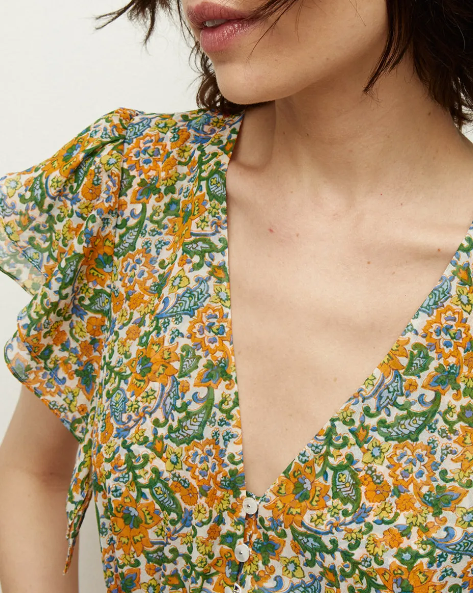 Polly Floral Top