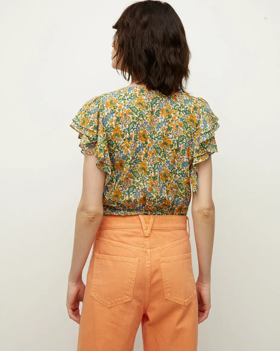 Polly Floral Top
