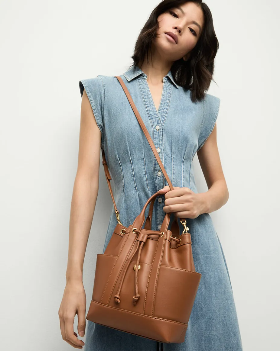Ruben Denim Dress in Pebble Stone