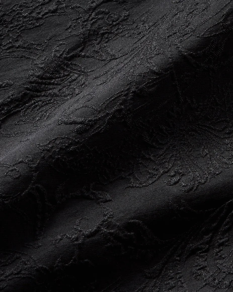 Sabrina Black Satin Crepe Tank Top