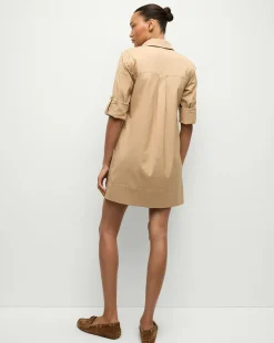 Saude Cargo Dress in Khaki