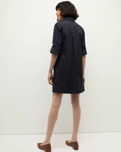 Saude Cargo Dress in Navy