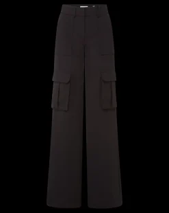 Saul Cargo Pant in Black