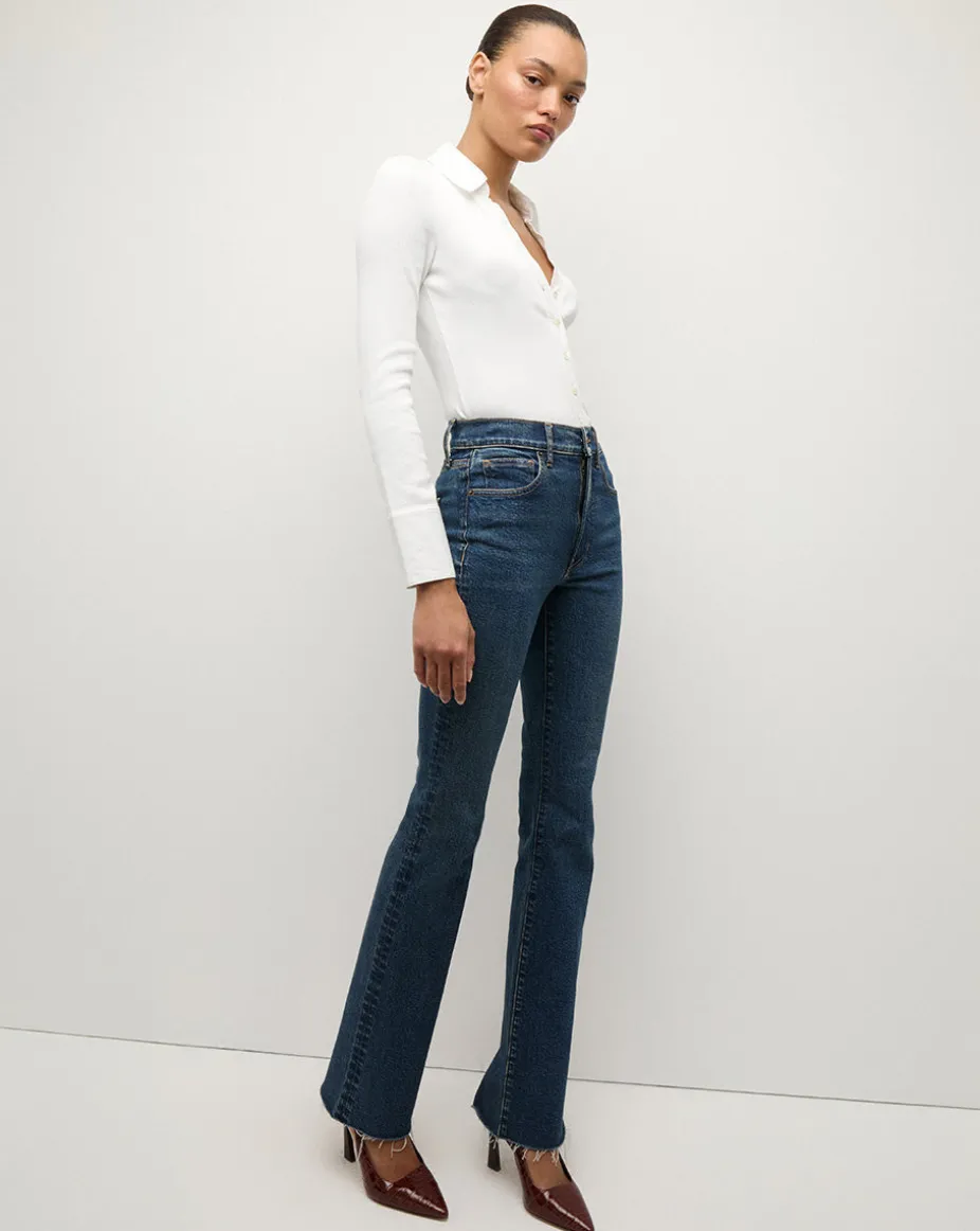 Scottie Button-Down Shirt in White