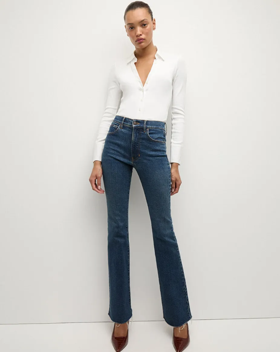 Scottie Button-Down Shirt in White