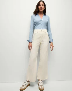 Scottie Button-Down Shirt in Smoke Blue