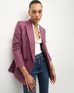 Sevyn Dickey Jacket in Mauve