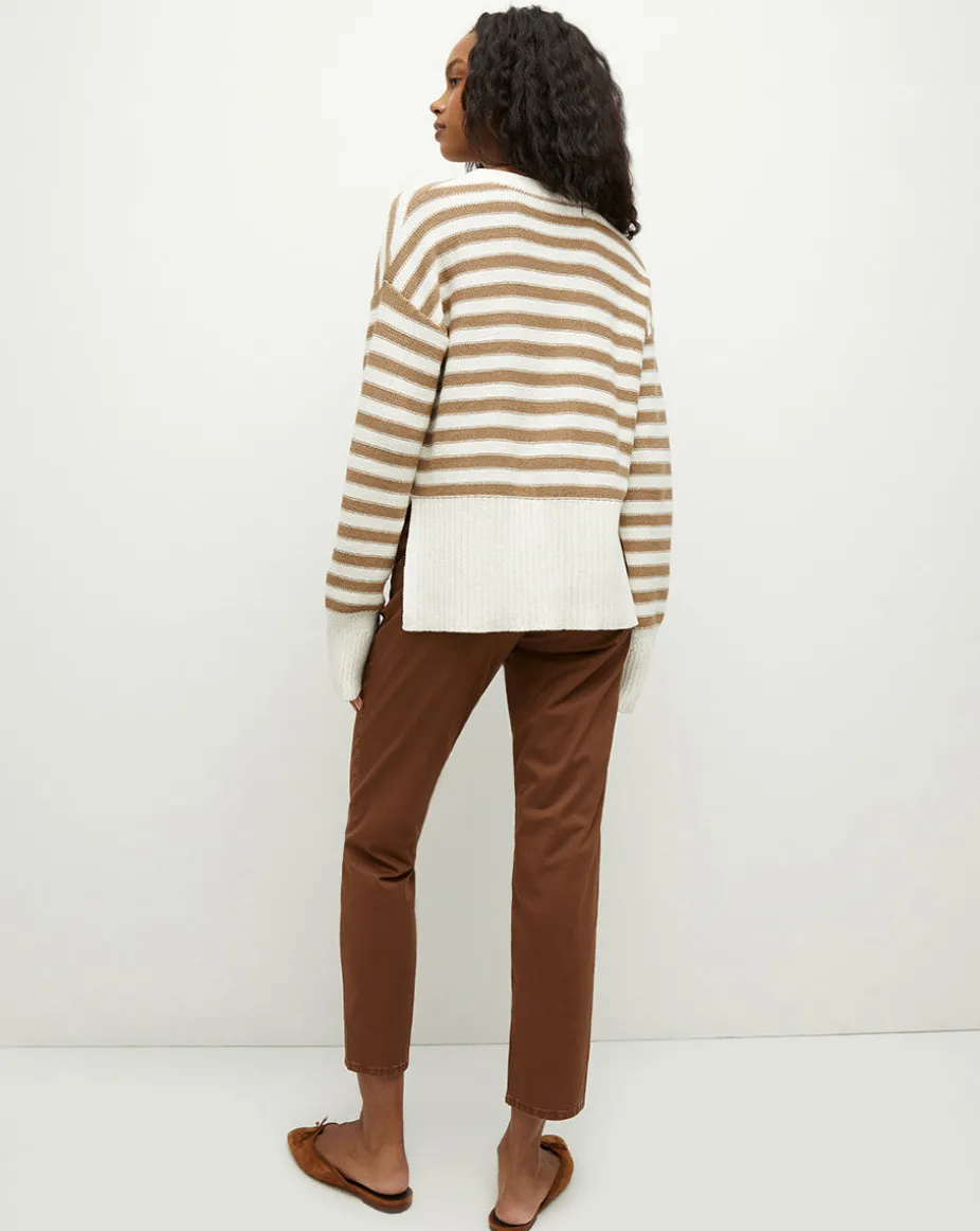 Sia Twill Chinos in Deep Ochre