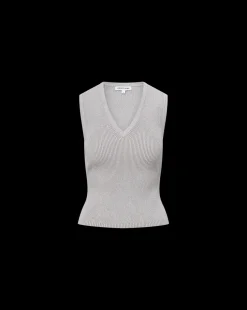 Sid Sleeveless Pullover in Silver
