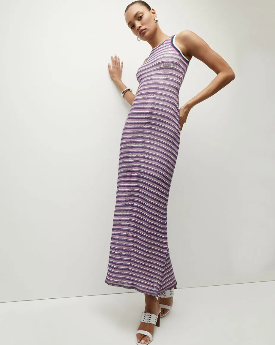 Sivan Striped Knit Dress