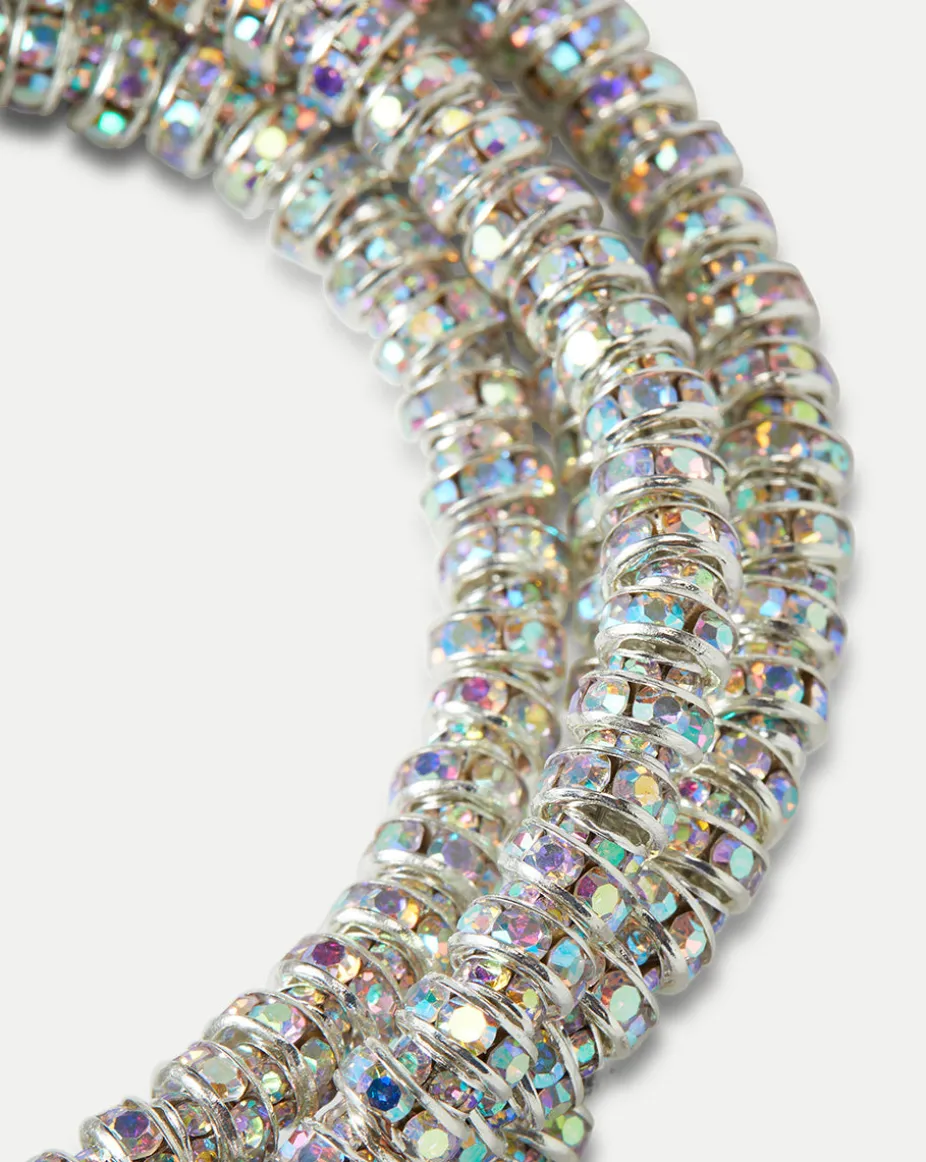 Skinny Serpent Chain Necklace in Silver