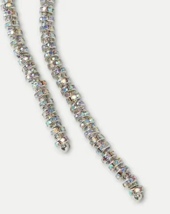 Skinny Serpent Chain Necklace in Silver