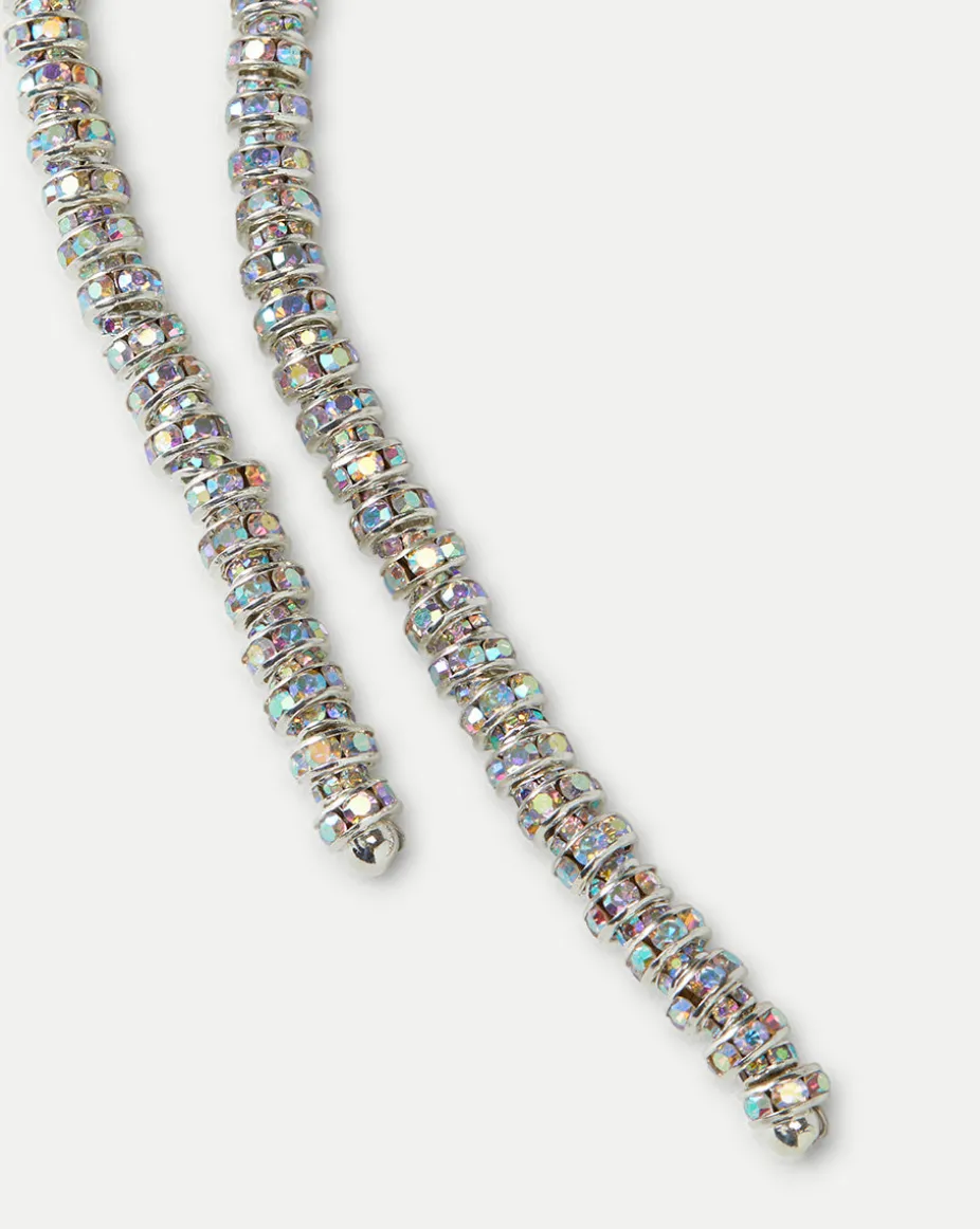 Skinny Serpent Chain Necklace in Silver