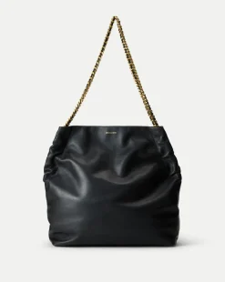 Slouch Shoulder Bag in Black