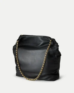 Slouch Shoulder Bag in Black