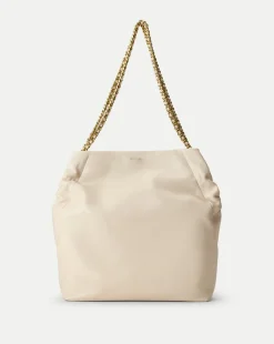 Slouch Shoulder Bag in Ivory