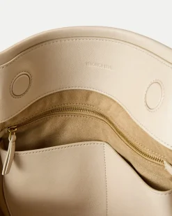 Slouch Shoulder Bag in Ivory