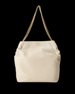 Slouch Shoulder Bag in Ivory