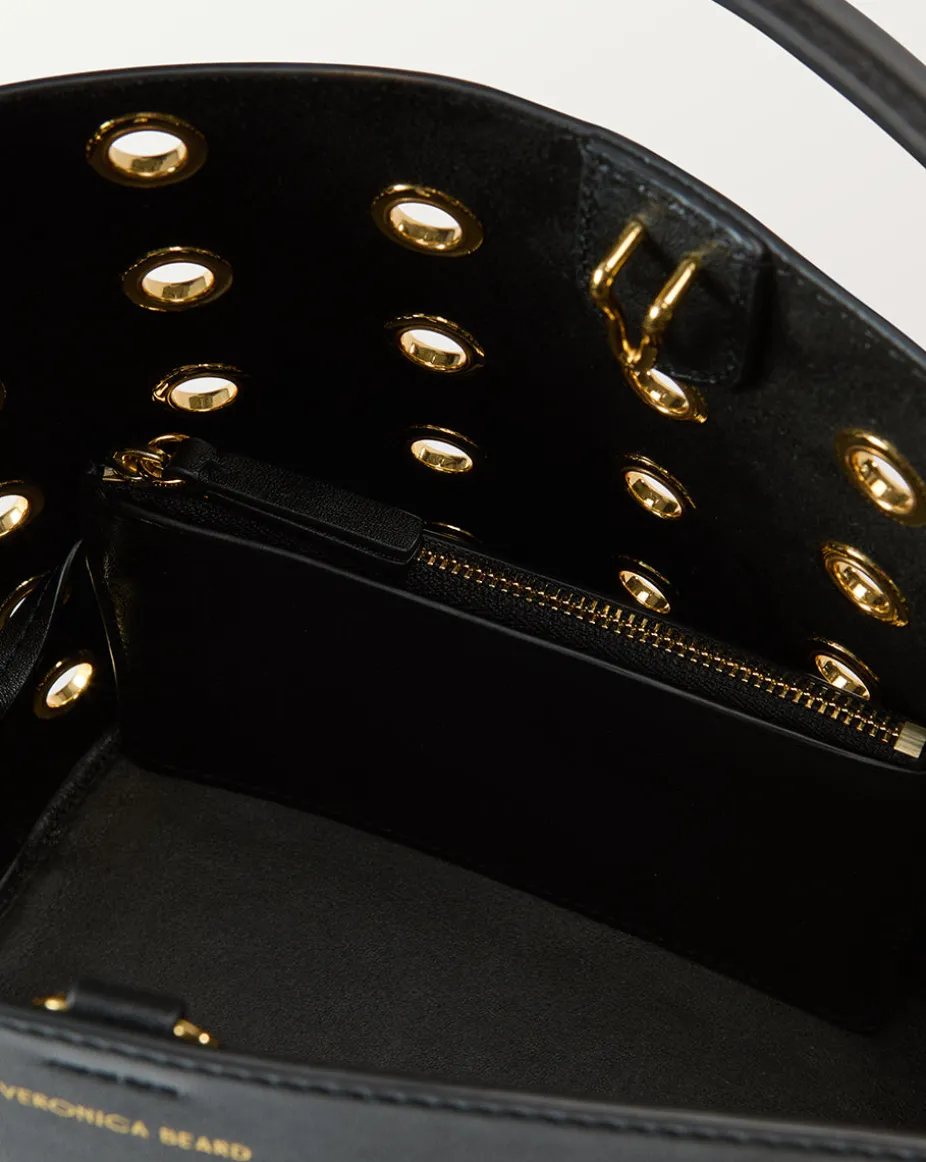 Small Grommet Feedbag in Black