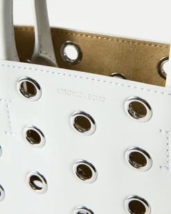 Small Grommet Shopper in Off-White