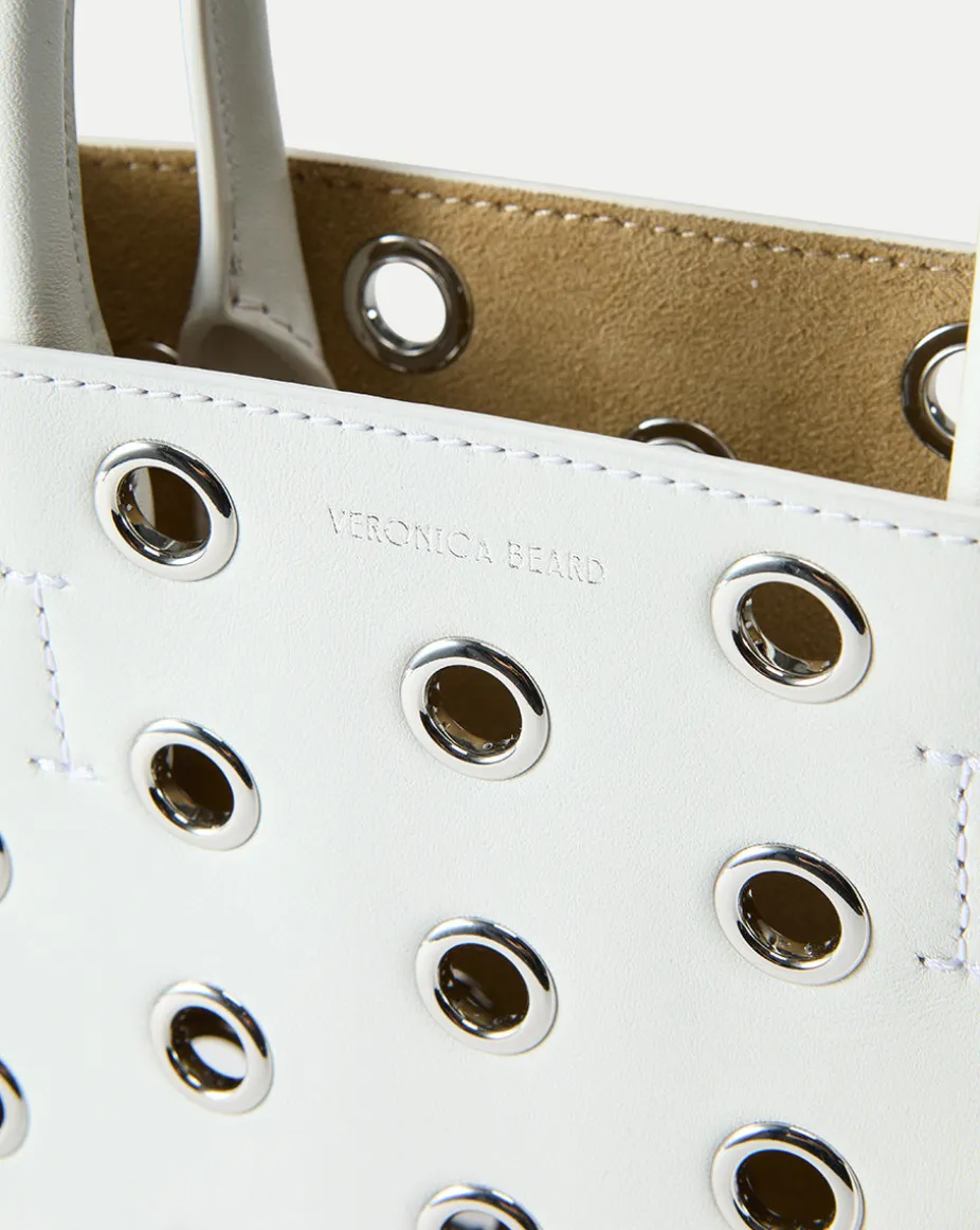 Small Grommet Shopper in Off-White