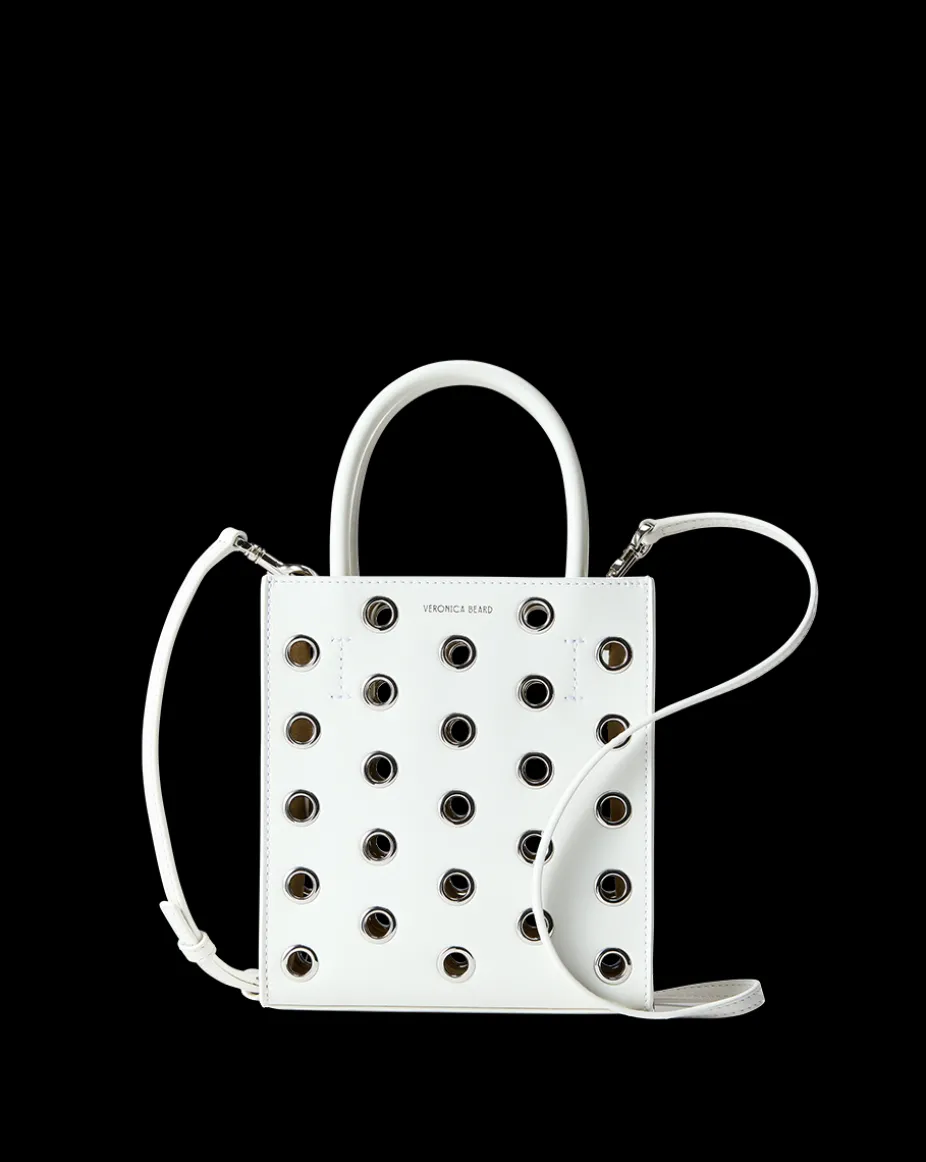 Small Grommet Shopper in Off-White